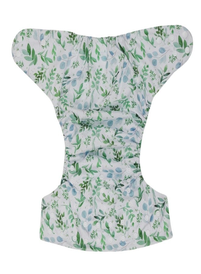 Sigzagor 2 to 7 Years Old Cloth Diaper Nappy Pocket Reusable Washable Junior Big Baby Kids Toddler (Green Branches) - Image 3