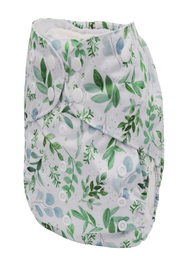 Sigzagor 2 to 7 Years Old Cloth Diaper Nappy Pocket Reusable Washable Junior Big Baby Kids Toddler (Green Branches) - Image 2