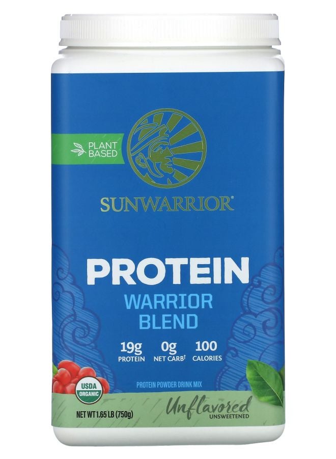 Sunwarrior Warrior Blend Protein Unflavored 1.65 lbs (750 g)