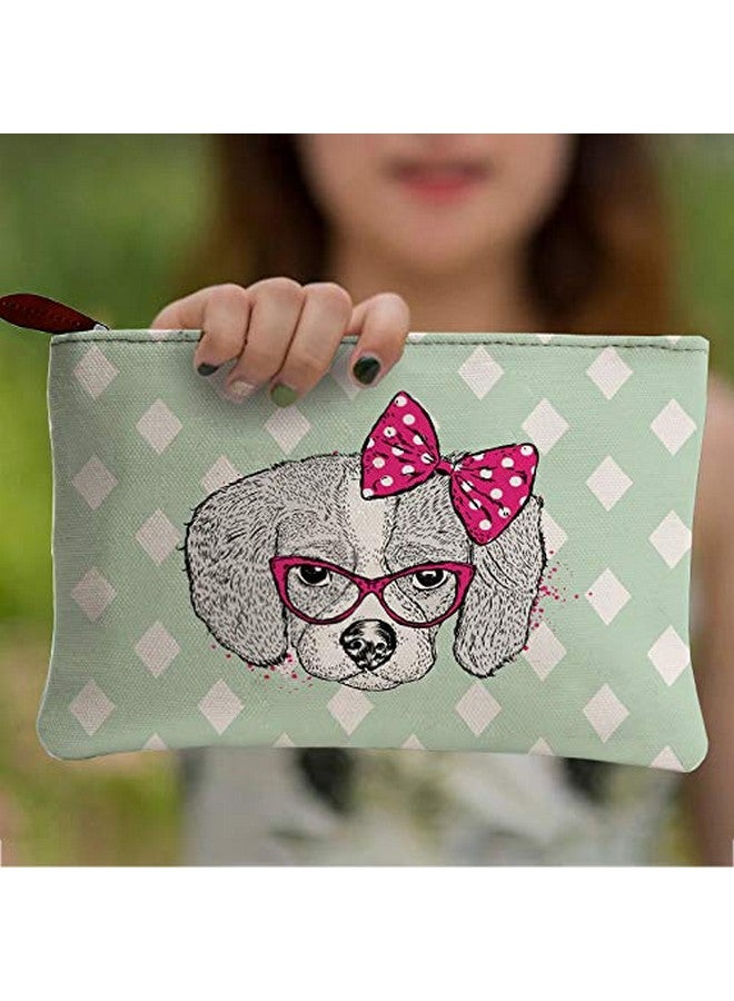 PAPER PLANE DESIGN School Canvas Pencil Stationary Pouches for Childrens - Design 50 - Image 4