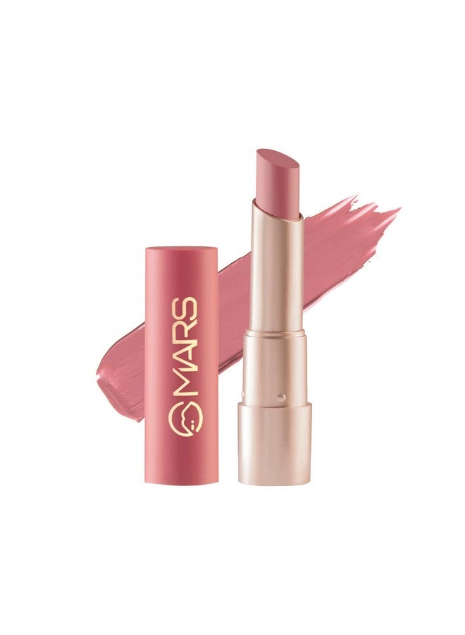 مارس أحمر شفاه MARS Creamy Matte Long Lasting للنساء | أحمر شفاه كريمي | تطبيق بلمسة واحدة | ناعم وخفيف الوزن (3.2 جم) (10-Disco Deewane) - Image 1