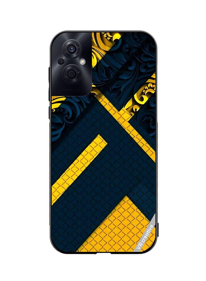 VR CREATIVE Protective Case Cover For Oppo Reno8 Z Texture Design Multicolour - Image 1