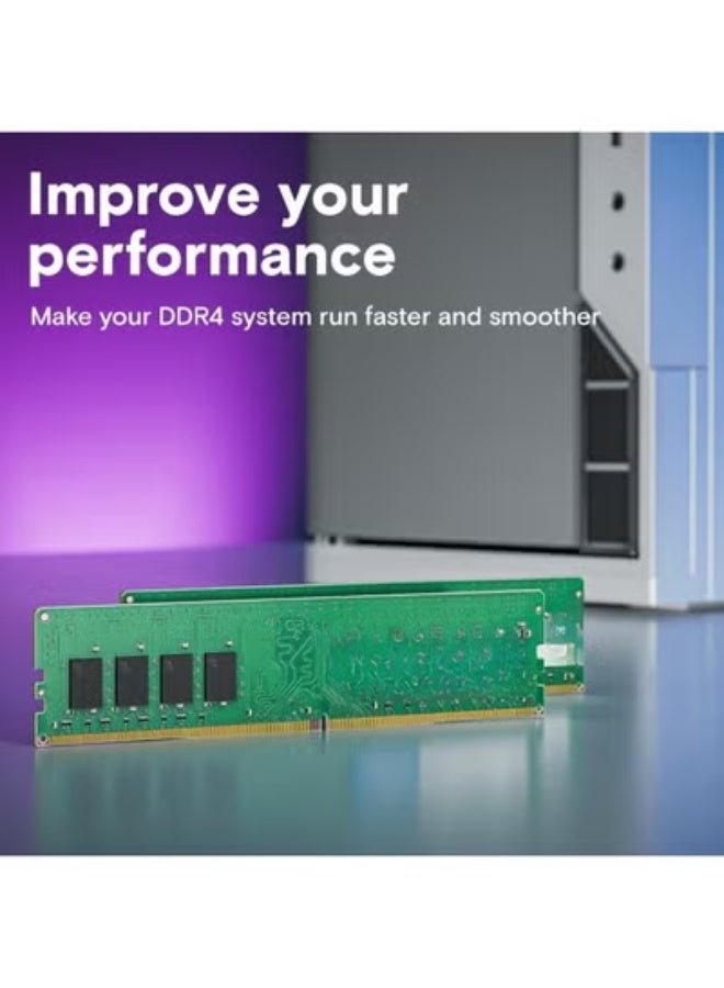 رام كمبيوتر مكتبي 8 جيجا DDR4 بسرعة 3200 ميجاهرتز CL22 لتحسين الأداء وتعدد المهام بسلاسة - Image 2