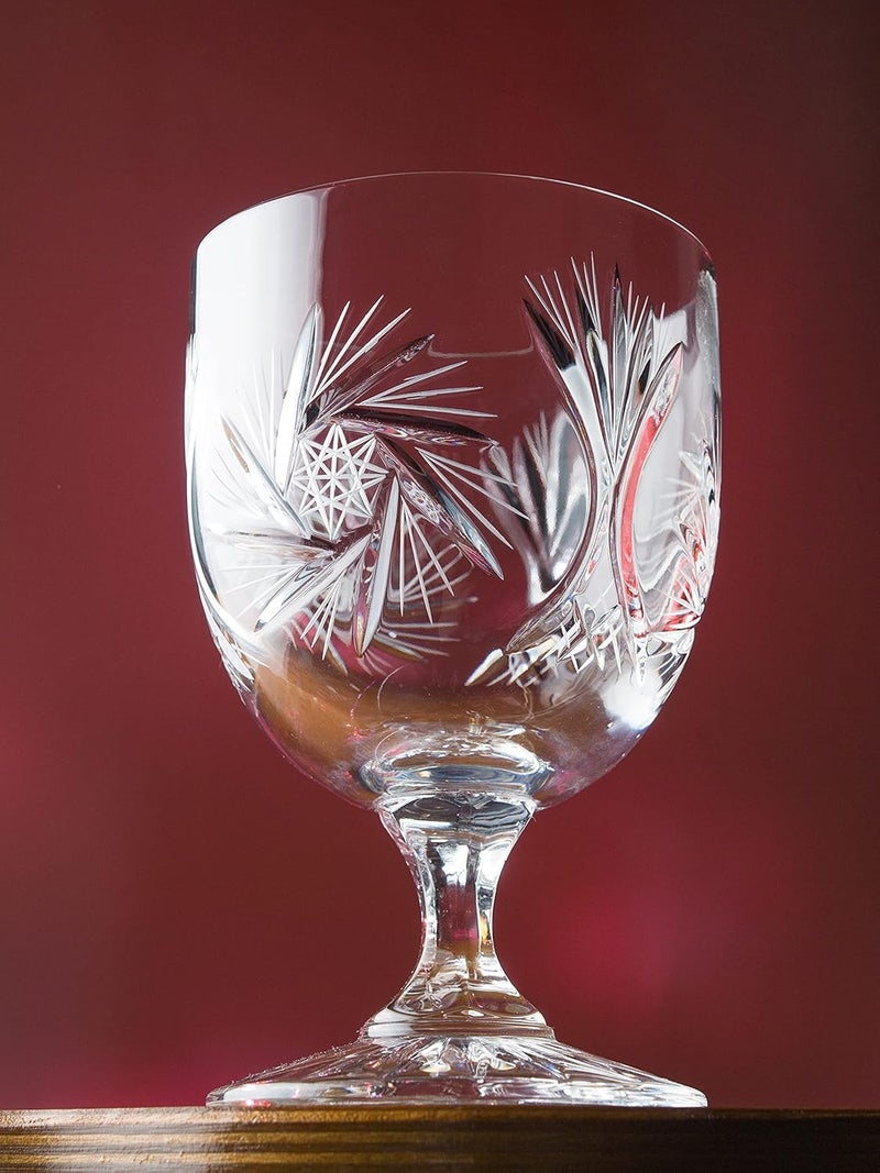 Barski Glass Dessert Cups  Ice Cream Bowl  Parfait Glass  Fruit Cup  Sundae Cup  Set of 6 Glasses  Handmade Cut Crystal Glass  8 oz Capacity Made in Europe - Image 2