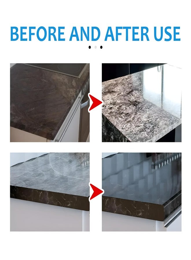 RUDOLF Stone Brightening & Crystal Plating Agent - Waterproof & Strong Stone Protection - Enhances Shine & Luster for Marble, Granite, Quartz, Tile, & Natural Stone - 250ml (1) - Image 5