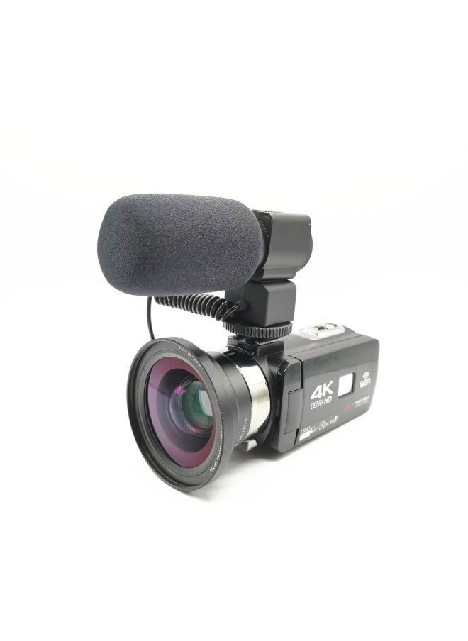 Generic 3inch Touch 48.0million Hd Wifi Home Digital Video Camera 4K Photo Remote Control Selfie Beauty Camera-Body Color:Hood  - Image 5