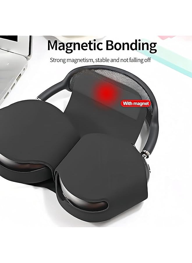 erorex - Smart Case Compatible For Airpods Max Sleep Mode Compatible Anti Scratch And Anti Dust Portable Carry Travel Case Compatible For Airpod Max Headphone Case. - Image 1