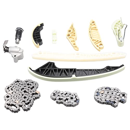 VIPCAR 12013 Timing Chain Kit for VW/AUDI [1.4 1.8 2.0-3.2L] Selected, 2009-15 A3 A4 A5 A6 TT (Quattro), 2011-15 Q5, 2008-14 Jetta GTI Eos CC, 2008-10 Passat, 2015-16 Golf-R, 2012-13 Beetle - Image 2