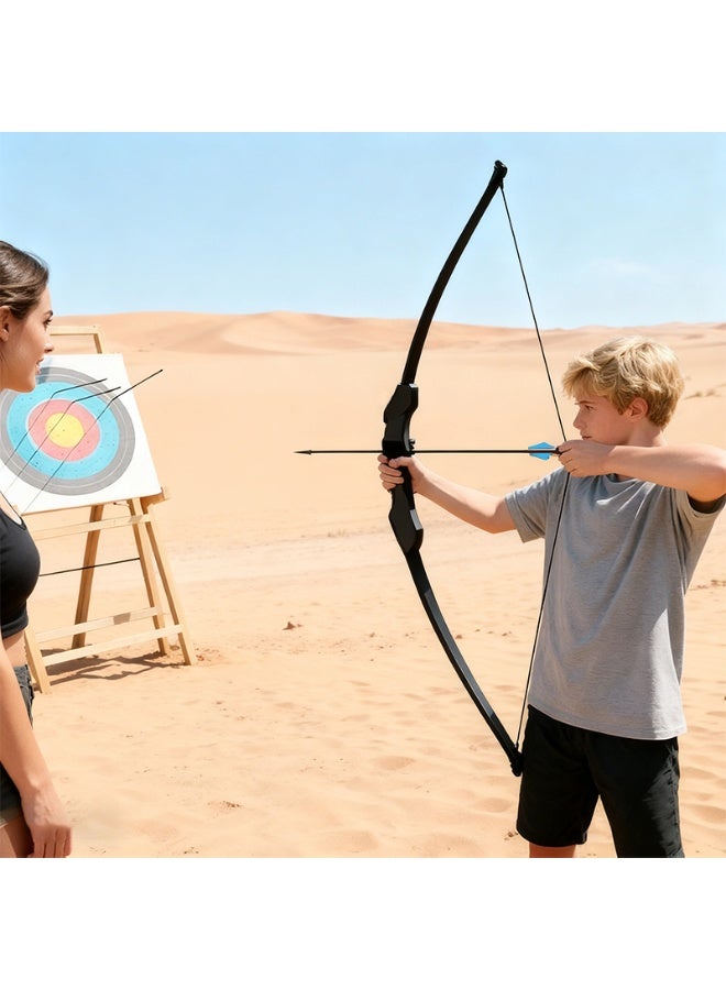 Archery Outdoor Sports Bow and Arrow Set Sturdy Beginner Practice Bow Portable and lightweight - Image 1
