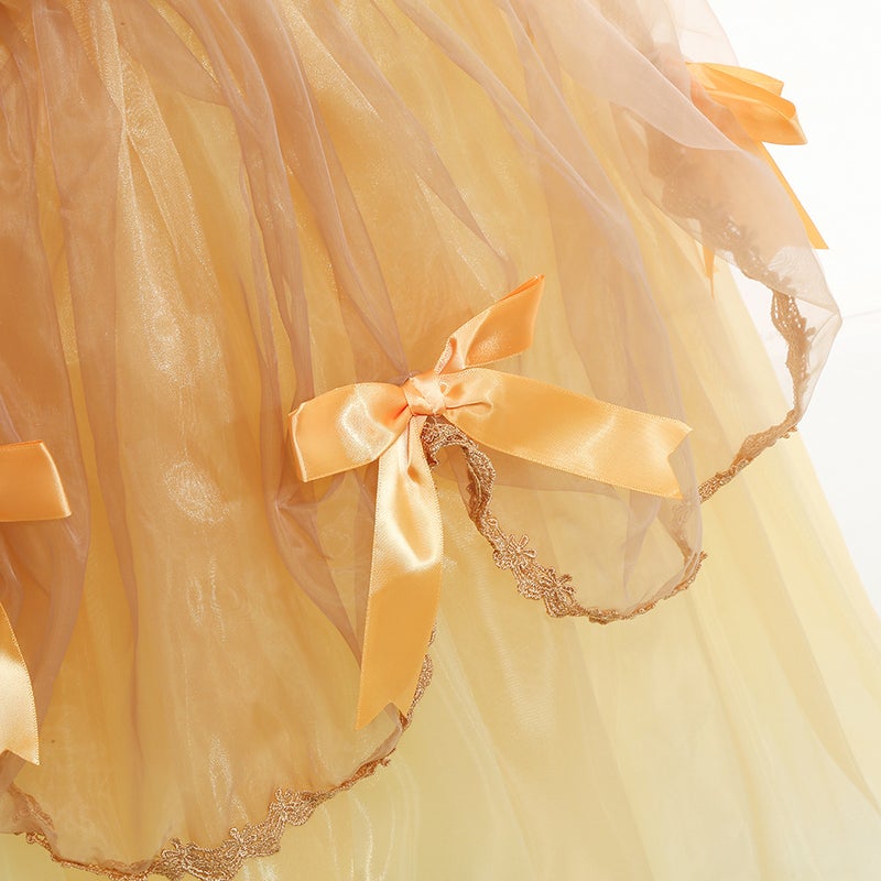 Luxury Belle Tutu Skirt Belle Princess Beauty And Beast Girls Dress A Generation Of Hair - Image 5