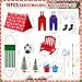 Realspring 18 Pcs Christmas Doll Accessories Kit Doll Fishing Set Include Pole Outfits Clothes and Camping Accessories for Christmas Holiday DIY Activity Xmas Gift Props DecorFishing - Image 4
