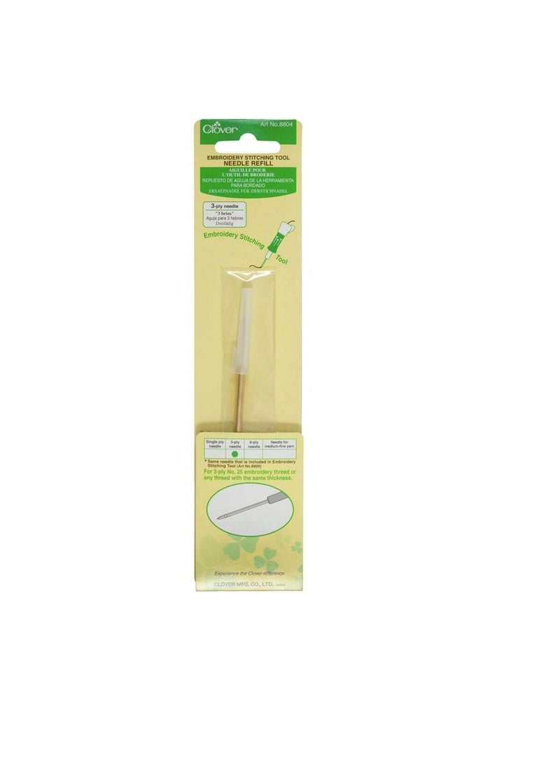 Clover Embroidery Stitching Tool Needle Refill - Image 1