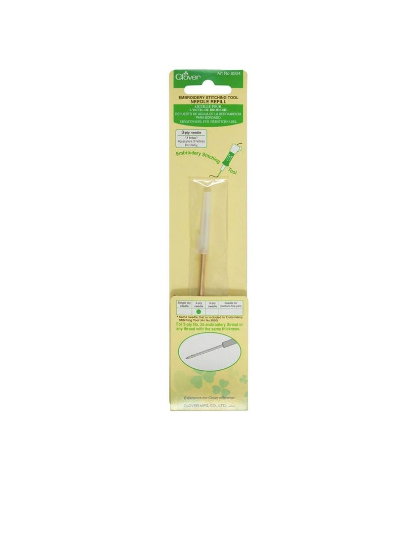 Clover Embroidery Stitching Tool Needle Refill - Image 2