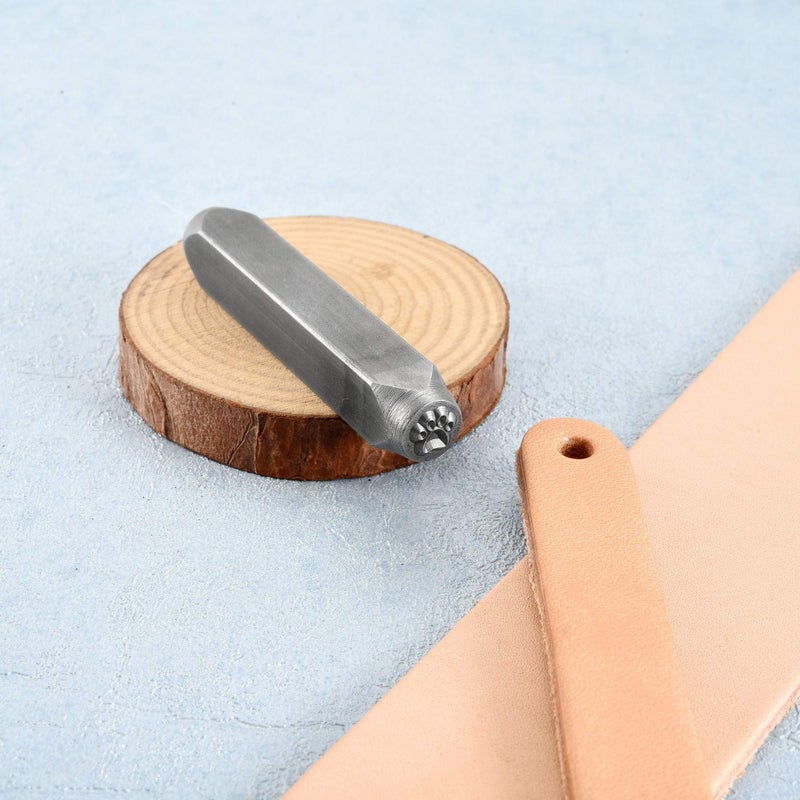 Yoption Dog Paw Metal Punch Stamp Stamping Tools 6mm for Stamping/Punching Metal, Jewelry, Clay, Leather, Wood - Image 4