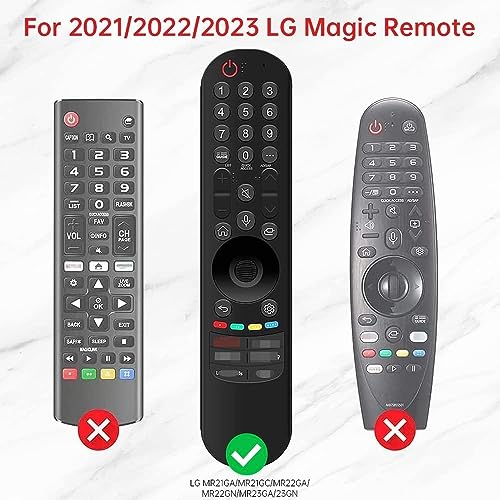 Smashtronics - LG TV Magic Remote Cover Case - 2021 and Above LG TV Models (Black) - Image 5