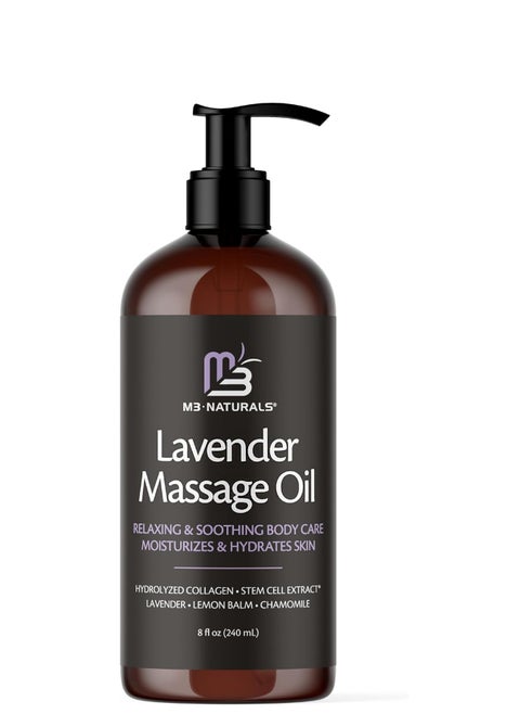 M3 Naturals Lavender Massage Oil