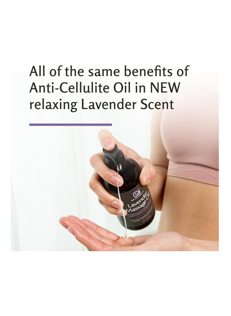 M3 Naturals Lavender Massage Oil