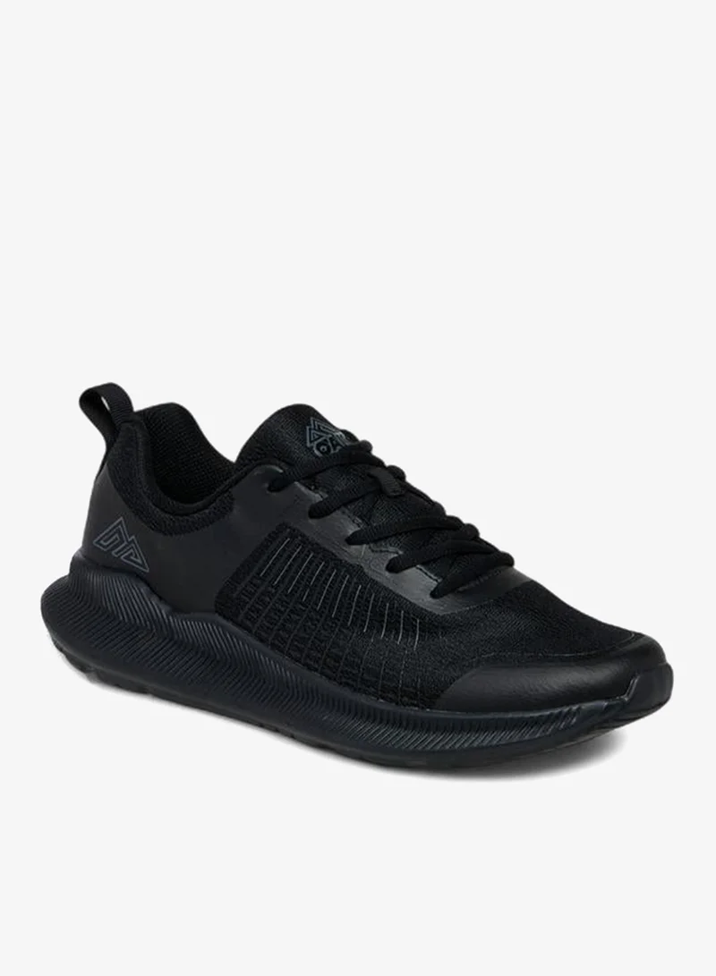 شو اكسبرس Panelled Lace-Up Sports Shoes With Pull Tab