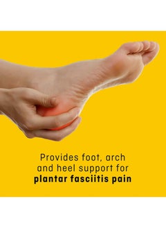 FUTURO Therapeutic Arch Support, 1 Unit/Pack, Adjustable Size, 48510En, Provides Foot, Arch And Heel Support For Plantar Fasciitis Pain  - Image 3