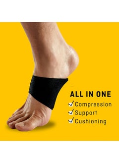 FUTURO Therapeutic Arch Support, 1 Unit/Pack, Adjustable Size, 48510En, Provides Foot, Arch And Heel Support For Plantar Fasciitis Pain  - Image 4