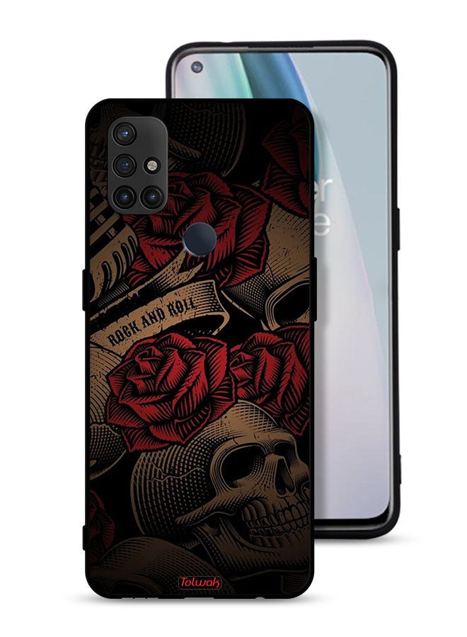 Tolwak OnePlus Nord N10 5G Protective Case Cover Rok And Roll - Image 1
