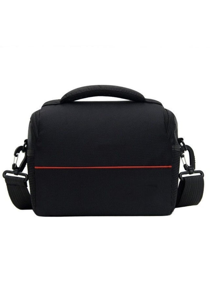 14x19x25cm Digital Camera Bag Multi Functional Professional Shoulder Crossbody Bag for DSLR Cameras DVs Long Zoom Lenses Fishing Lights Instruments Organized Compartments - Image 1