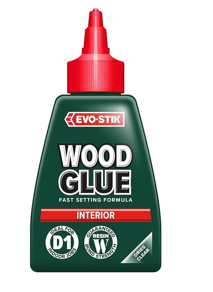 EVO-STIK - Wood Glue Interior 250ml Bottle - Image 1