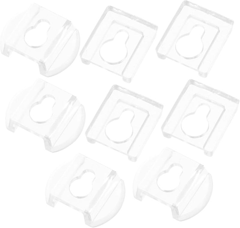 Tehaux 8 قطع من علاقات المفاتيح على شكل قرع للإطارات والمرايا سهلة التركيب على الحائط - Image 2