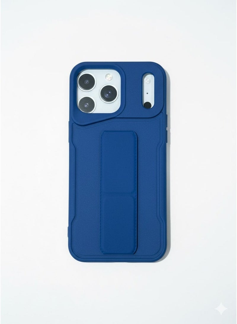Magsafe For iPhone 17 Pro Max 6.9" MagSafe DODGE BLUE SlimPhone Cover which comes with phone holder and lanyard - Image 1