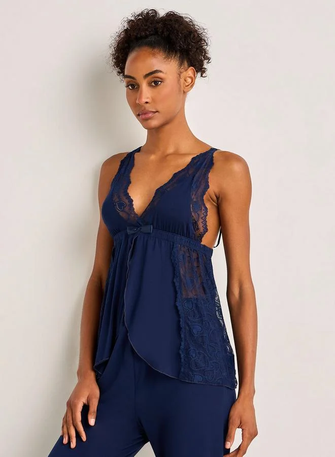 Splash FAV Pyjama Set Spaghetti Strap Top and Pyjama