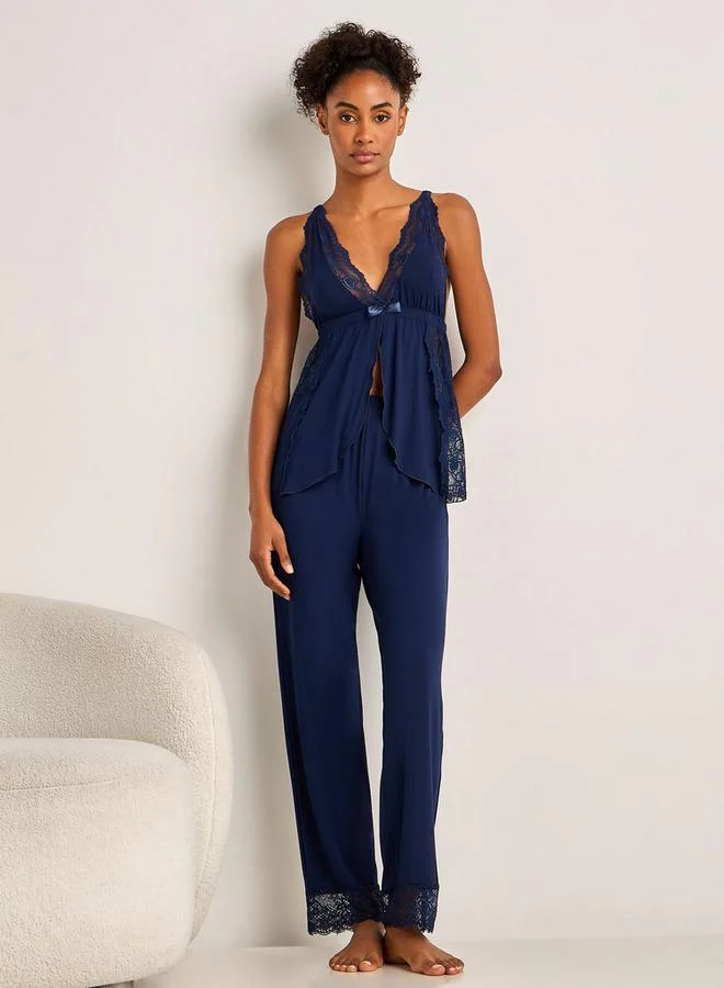 Splash FAV Pyjama Set Spaghetti Strap Top and Pyjama
