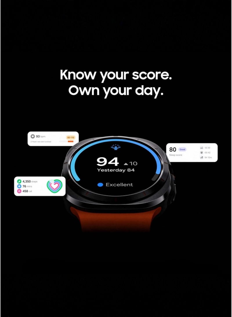 ويزمي ساعة Wisme X62 الذكية للمكالمات عبر البلوتوث، شاشة لمس كاملة 1.28 بوصة، ساعة رياضية لتتبع اللياقة البدنية مع مراقب معدل ضربات القلب، تتبع النشاط، 3 أحزمة سيليكون أسود برتقالي فضي، ساعة ذكية للرجال والنساء، متوافقة مع أندرويد وآيفون - Image 3