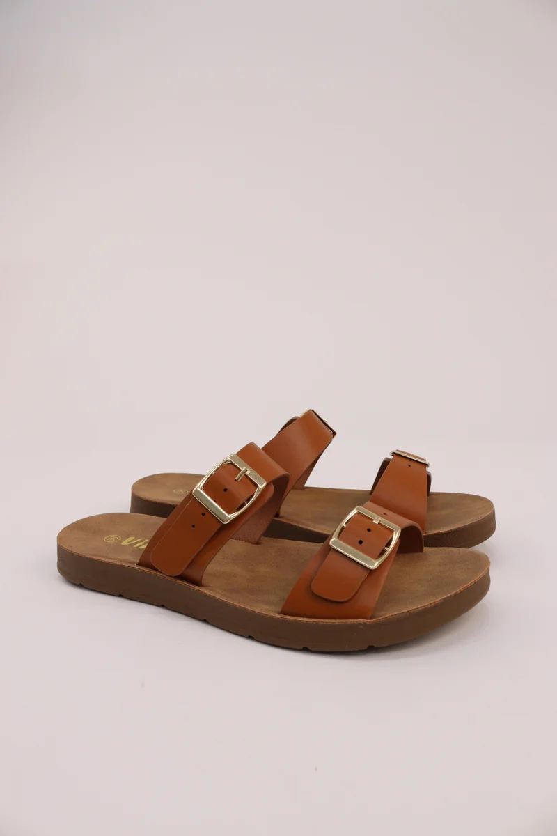 Viny VINY Women's Everyday Comfort Flat Sandals | Soft Lightweight Casual Walking Sandals for Daily Wear, Beach, Poolside, Casual Outings, Outdoor Activities, Travel & All-Day Comfort | Available in 8 Colors