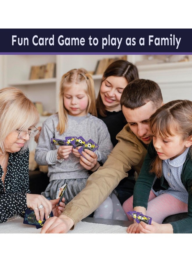 THE BAMBINO TREE THE BAMBINO TREE WOWELs Phonics and Vowel Sounds Card Game - Learn to Read Kindergarten 1st 2nd Grade Learning - Short Vowel CVC Words and Long Vowel Matching Game 2-8 Players  - Image 4