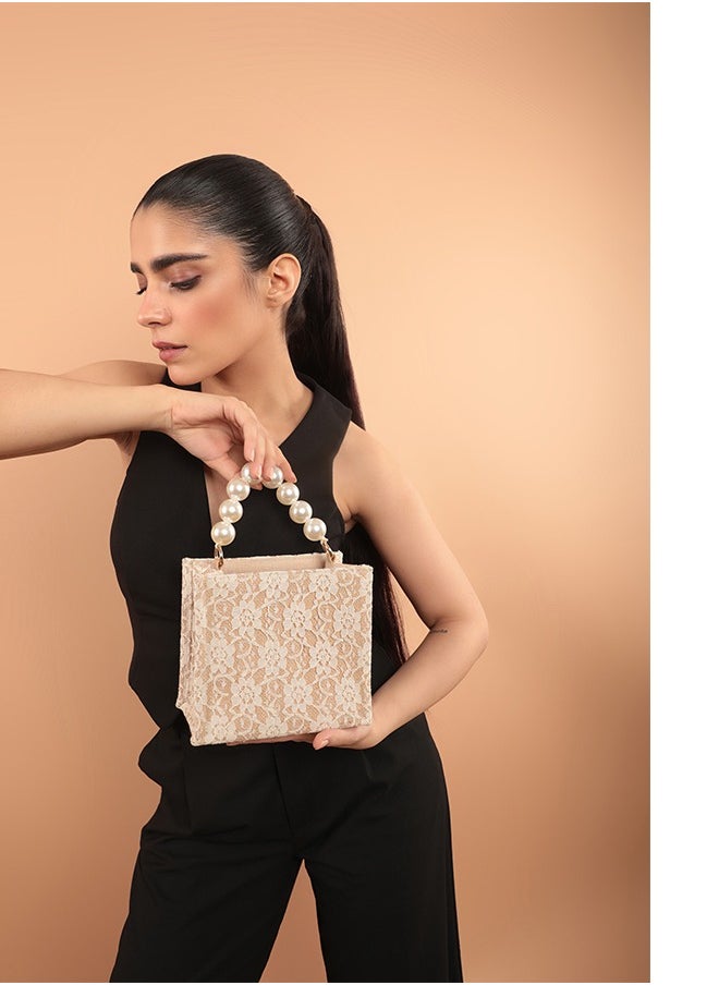 earthbags - Audrey Lace Mini Bag Natural - Image 1