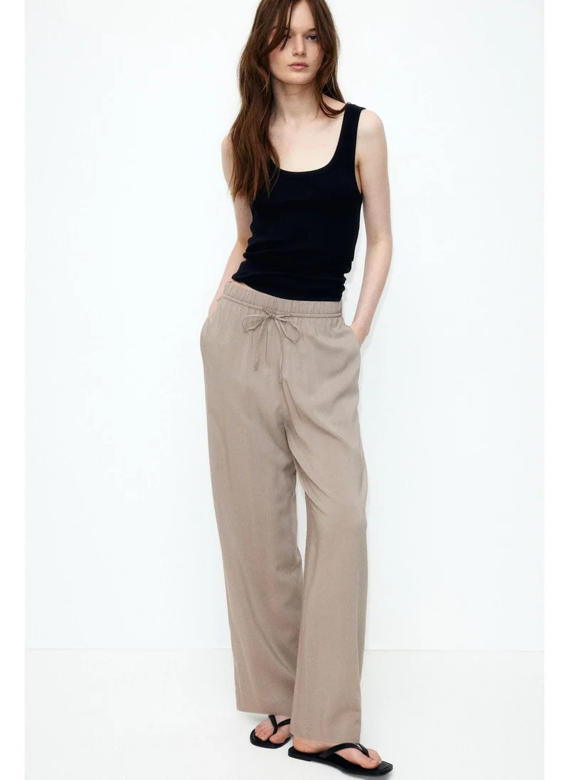 H&M Wide pull-on trousers