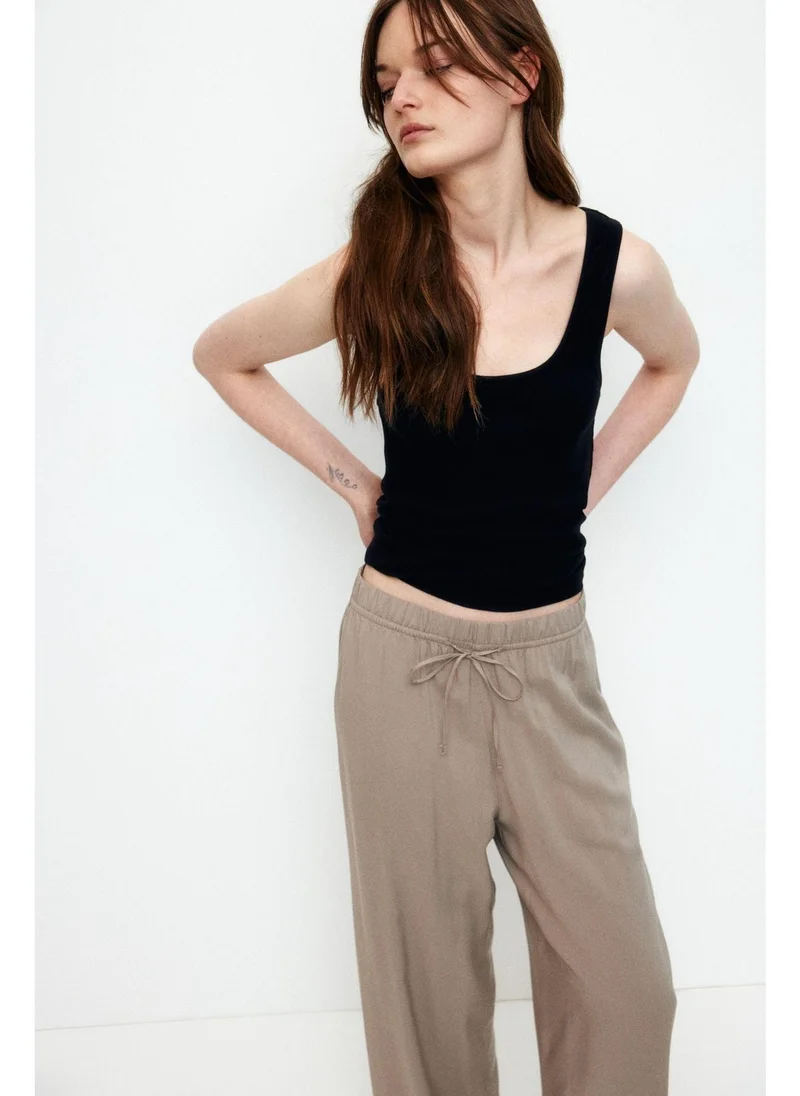 H&M Wide pull-on trousers