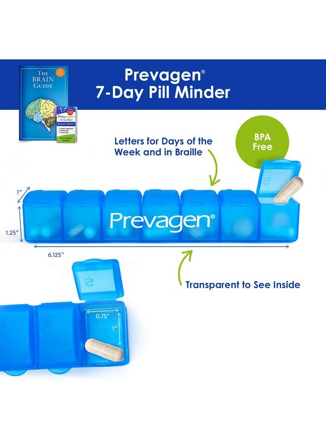 Prevagen Prevagen Regular Strength 10mg, 30 Capsules with Free Brain Guide & Prevagen 7-Day Pill Minder | Apoaequorin & Vitamin D - Image 2