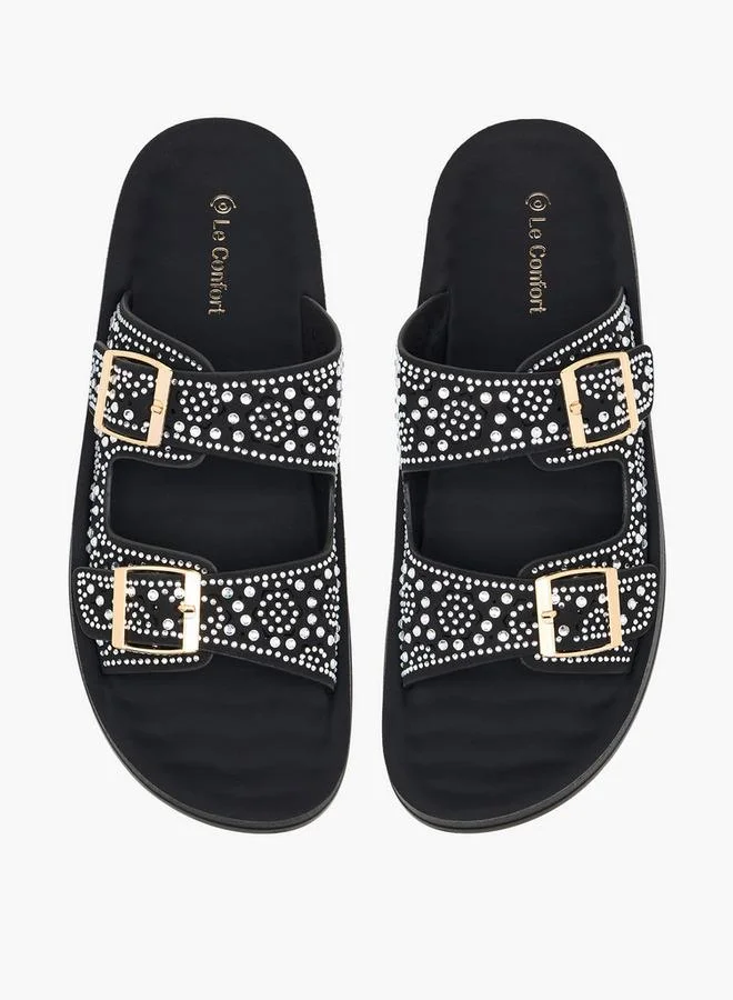 لو كونفورت Women Slip-On Comfort Sandals
