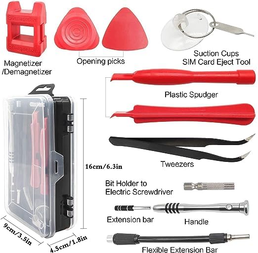 VIBOTON 110 in 1 Screw Driver Tool Set Kit, Screwdriver Set, Tool Kit, Professional Multi-Function Magnetic Computer Repair Kit, Compatible with Mobile, Tablets, Glasses, Laptop, PC (Multicolor) - Image 3