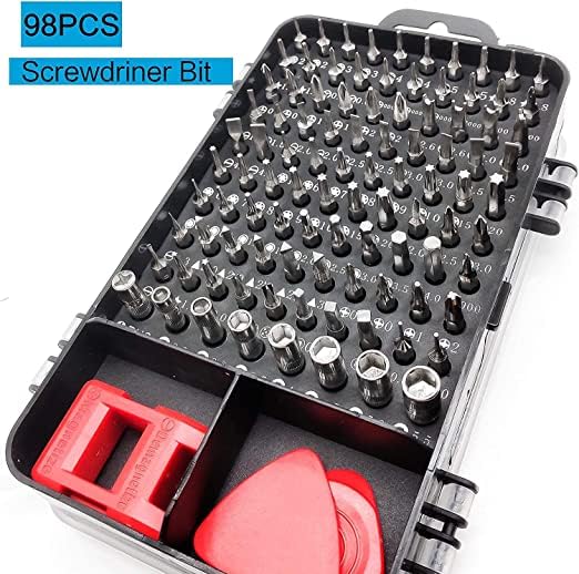 VIBOTON 110 in 1 Screw Driver Tool Set Kit, Screwdriver Set, Tool Kit, Professional Multi-Function Magnetic Computer Repair Kit, Compatible with Mobile, Tablets, Glasses, Laptop, PC (Multicolor) - Image 2