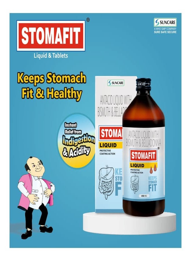 Suncare Stomafit Liquid- 450 Ml | Antacid | Easy To Digest | Best Remedy For Acidity | Most Reliable Remedy For Stomach Related Issues - Image 3