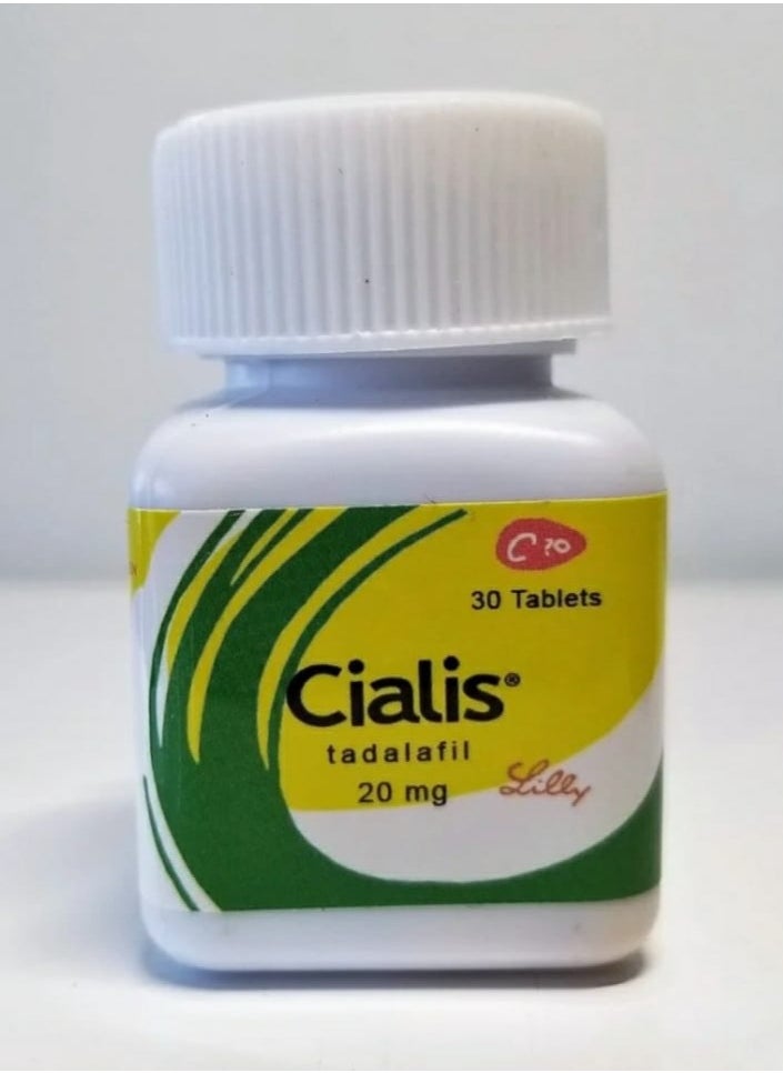 Cialis - Cialis Tadalafil 20mg 30 Tablets - Image 1
