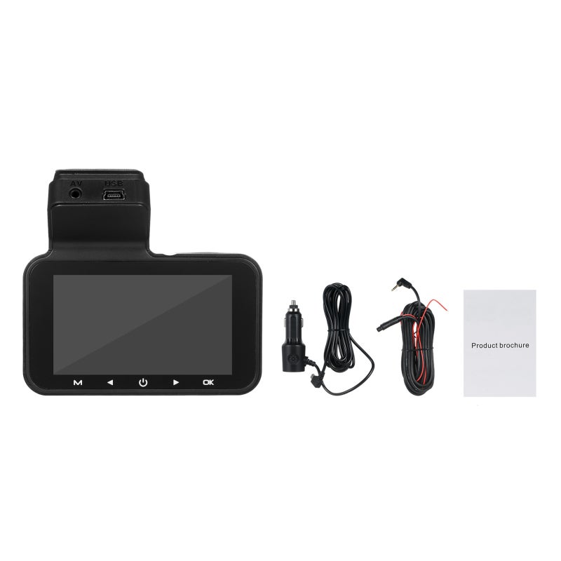 Dash Cam: 3-Inch Display Front & Rear Dual Lens, HD 1920X1080P Recording, Built-In GPS Wi-Fi - Loop & Emergency Recording Car DVR for Daily Vehicle Driving - Image 4