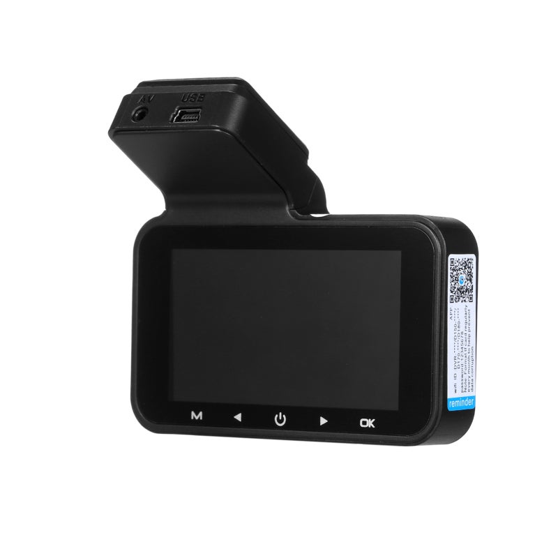 Dash Cam: 3-Inch Display Front & Rear Dual Lens, HD 1920X1080P Recording, Built-In GPS Wi-Fi - Loop & Emergency Recording Car DVR for Daily Vehicle Driving - Image 3