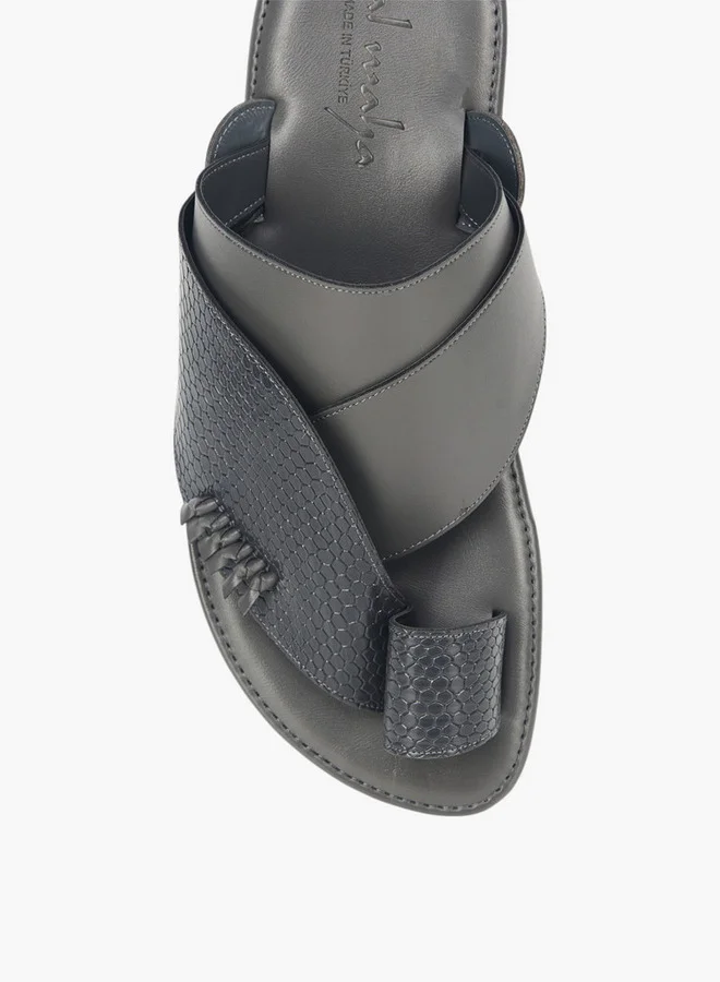 الواحة Men's Arabic Sandals with Toe Loop - Ramadan Collection