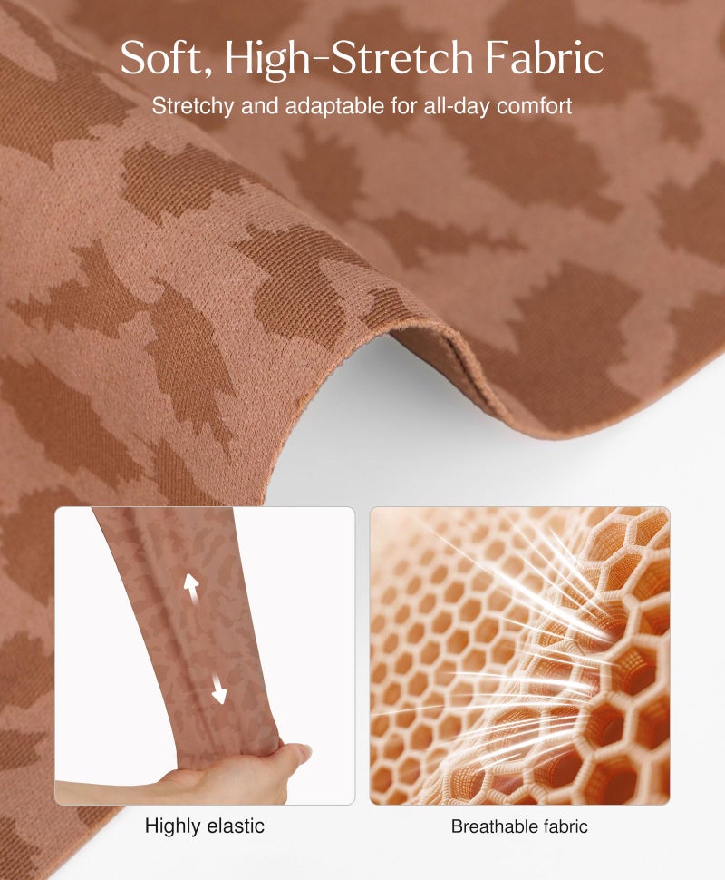 Popilush Push Up Bras for Women - Wireless Comfortable Bra Seamless Bralette Full Coverage Deep V Leopard Print Bra Everyday Bras - Image 5