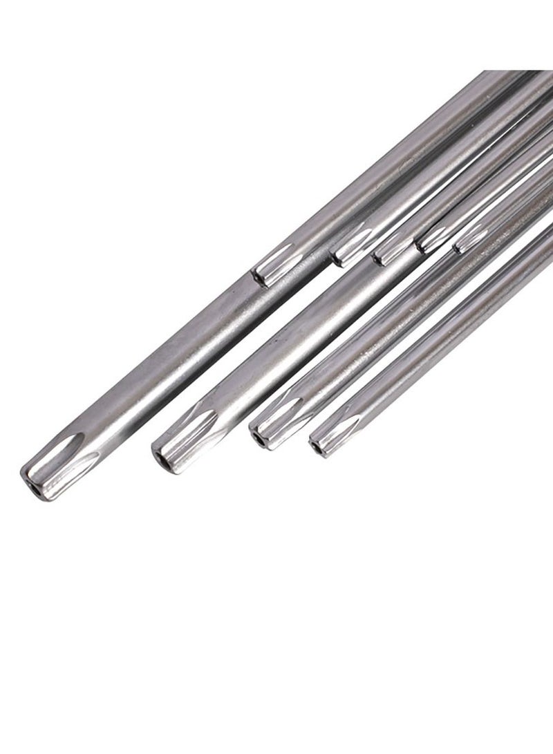 فيكس تيك FIXTEC 6 Point Star Tools 9 قطعة مفتاح توركس CR-V مع ذراع طويل جدًا - Image 2