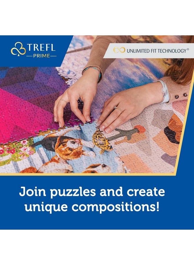 Trefl Eye-SPY Imaginary Cities: Rome, Italy 1000 Piece Jigsaw Puzzle Prime 27"x19" Thick Cardboard, Surprising Details, Creative Entertainment for Adults and Children from 12 Years Old - Image 5