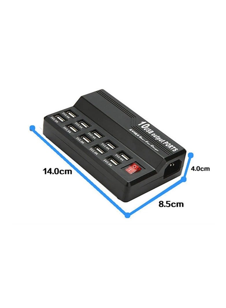 10 Ports USB Smart Charger - Image 2